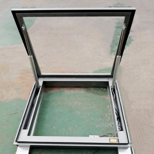 Electric Folding Skylights for Buildings