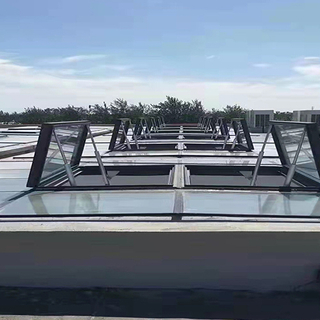 Triangle Power Sunroof for Factory Buildings